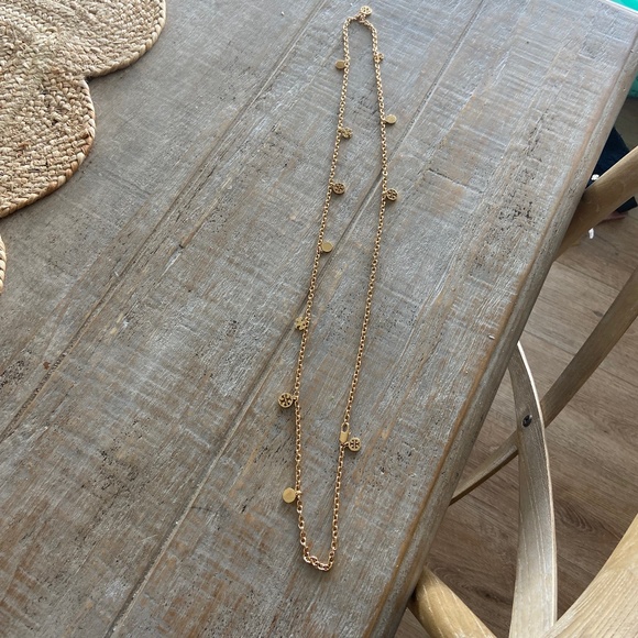 Tory Burch Logo Necklace - Picture 4 of 5